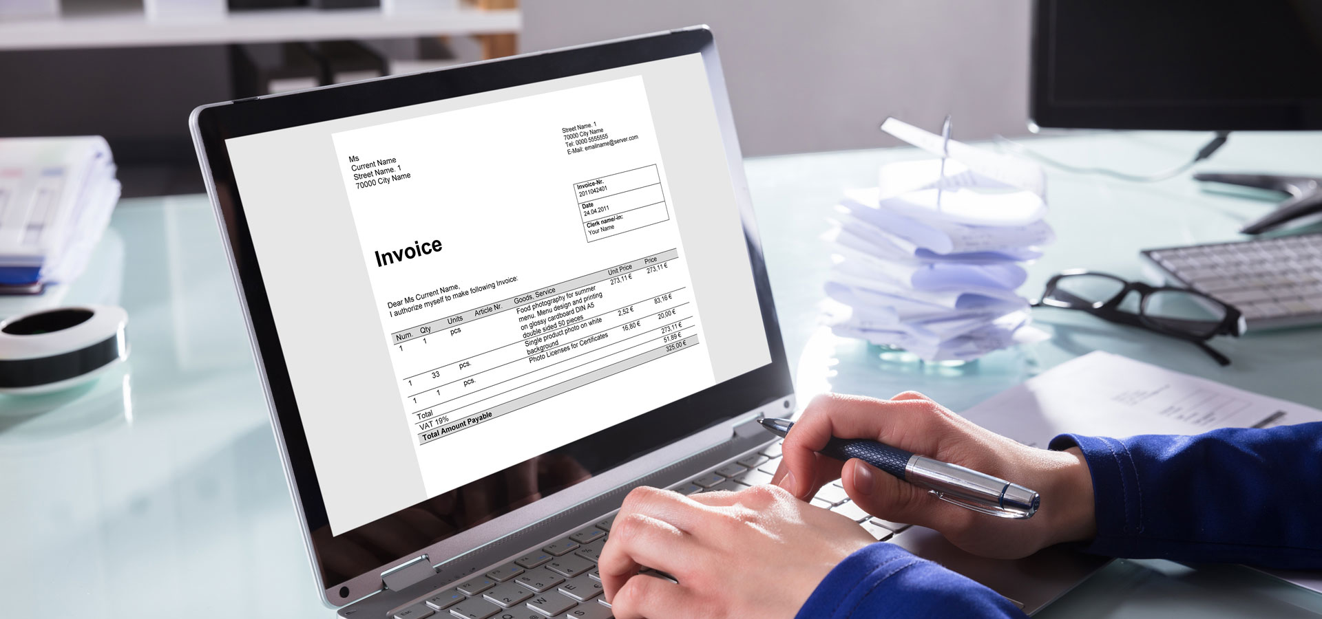 Bookkeeping, invoicing, and getting paid